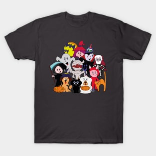The Halloween gang having fun T-Shirt